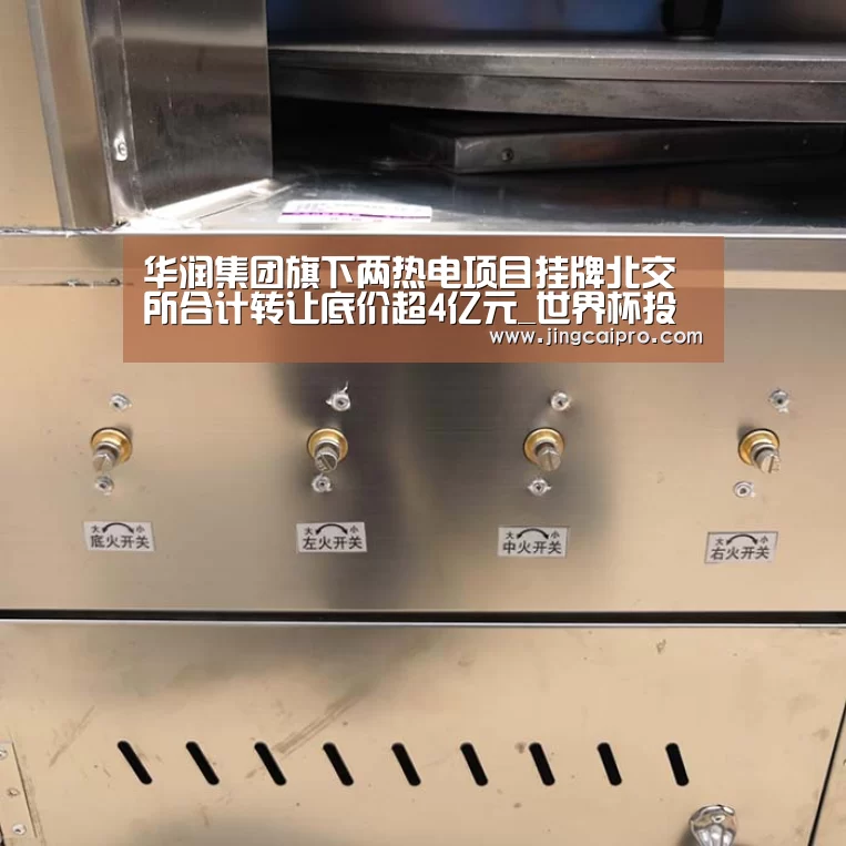 华润集团旗下两热电项目挂牌北交所合计转让底价超4亿元_世界杯投注站(图3) 世界杯下注